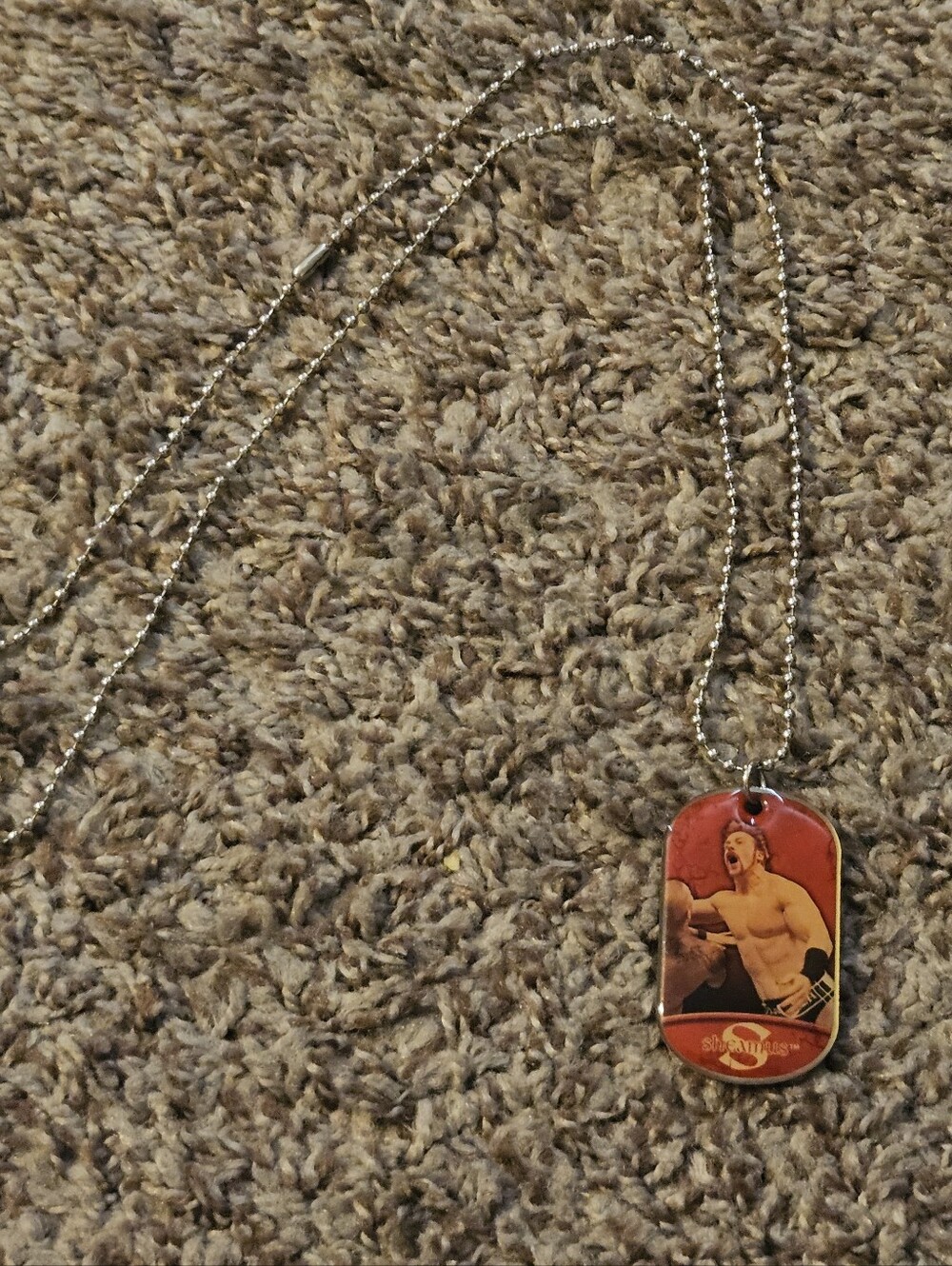 2011 Topps WWE Sheamus The Celtic Warrior Dog Tag